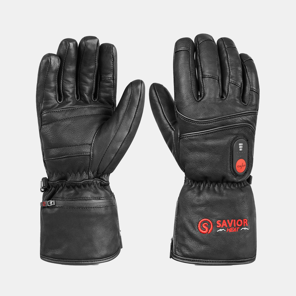 Savior Heat - Wärmehandschuhe aus Leder