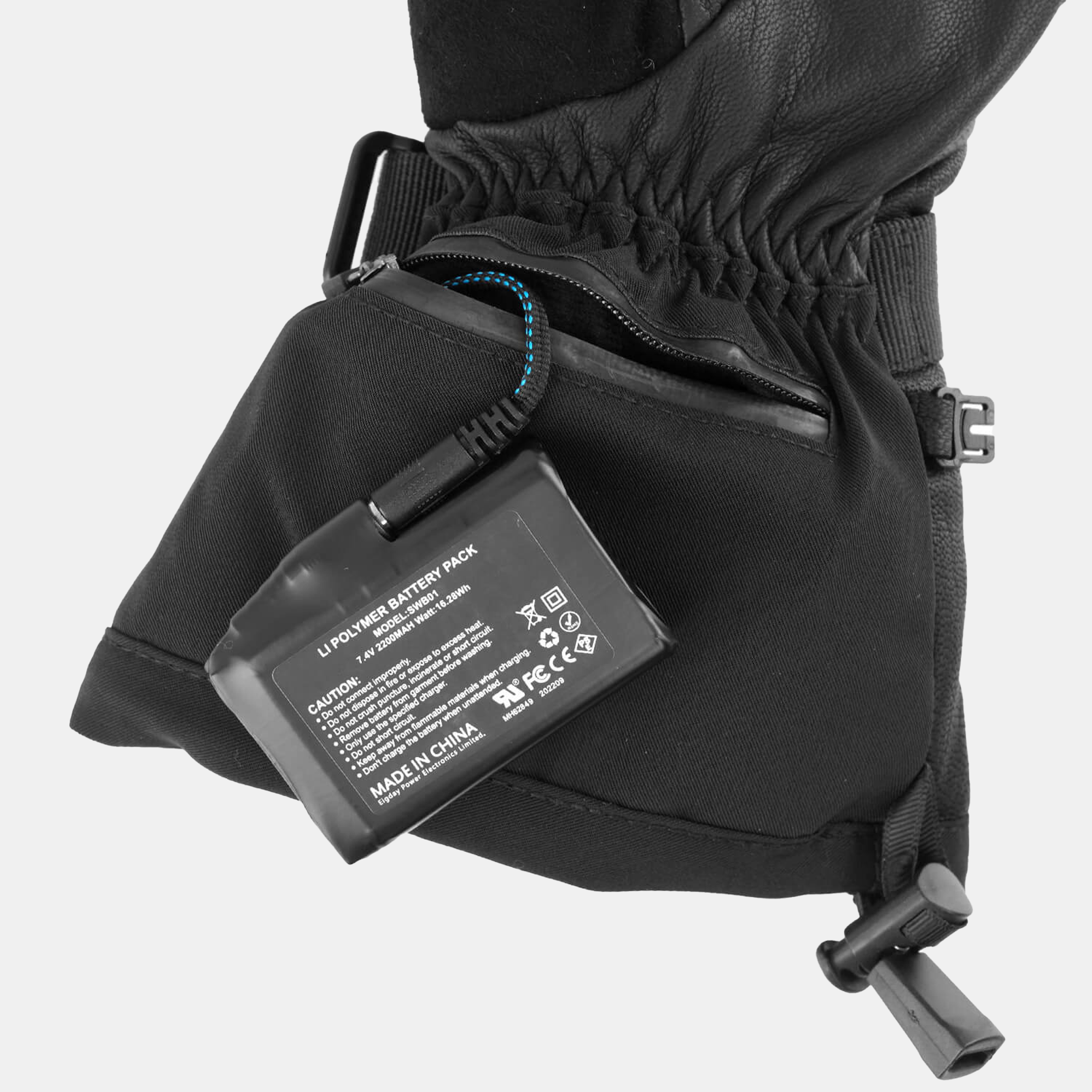 Savior Heat - Wärmehandschuhe aus Leder