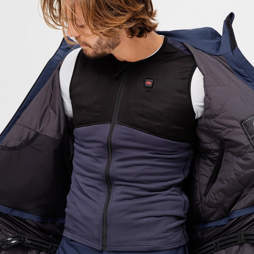 HeatX Wärmeweste Innenschicht Unisex – Navy/Schwarz