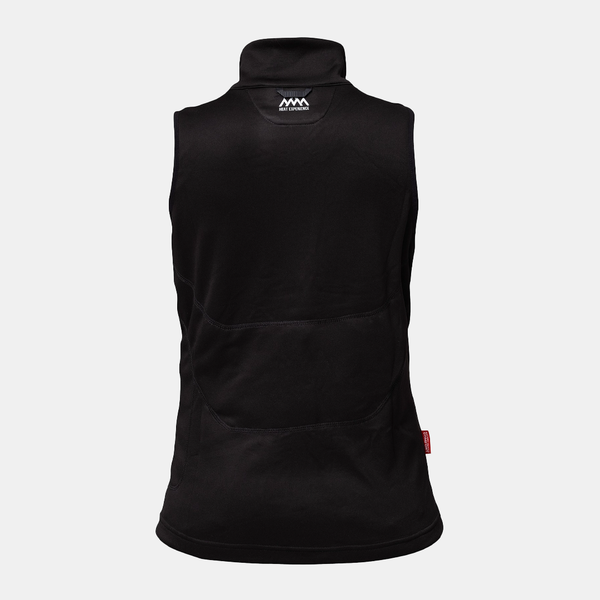 HeatX - Wärmeweste Fleece Damen – Schwarz