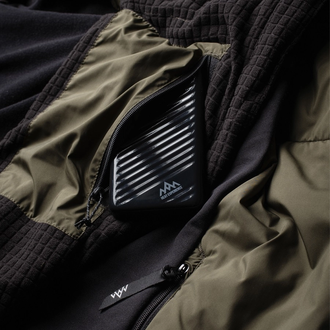 HeatX Wärmeweste Jagd Damen V2 – Olivgrün