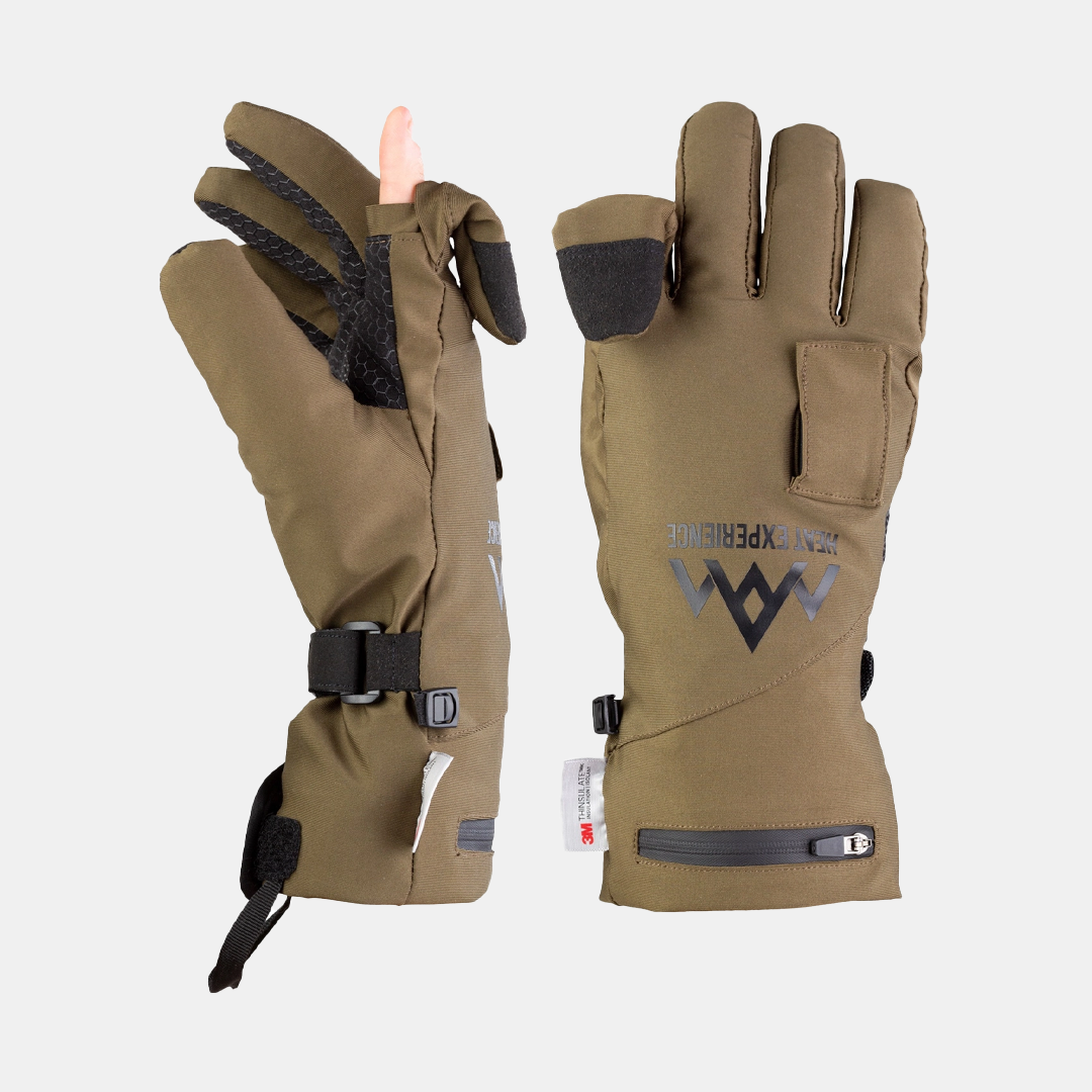 HeatX - Wärmehandschuhe Jagd – Olivgrün