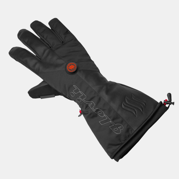 Glovii Schwarze Wärmehandschuhe für Skifahren