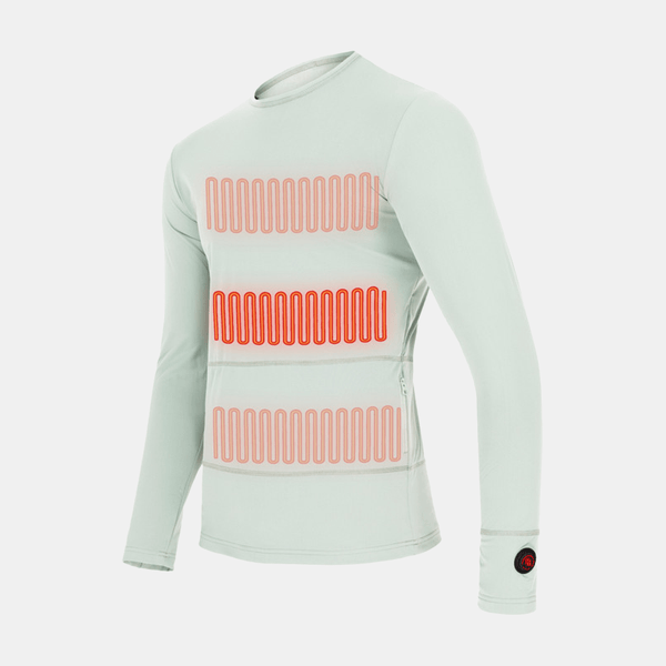 Glovii - Wärmeunterhemd Pullover Grau