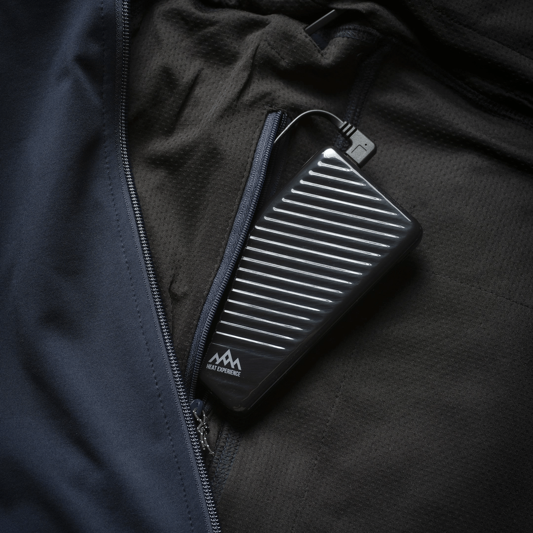 HeatX - Beheizter Anyday Zipfleece Herren Navy/Blau