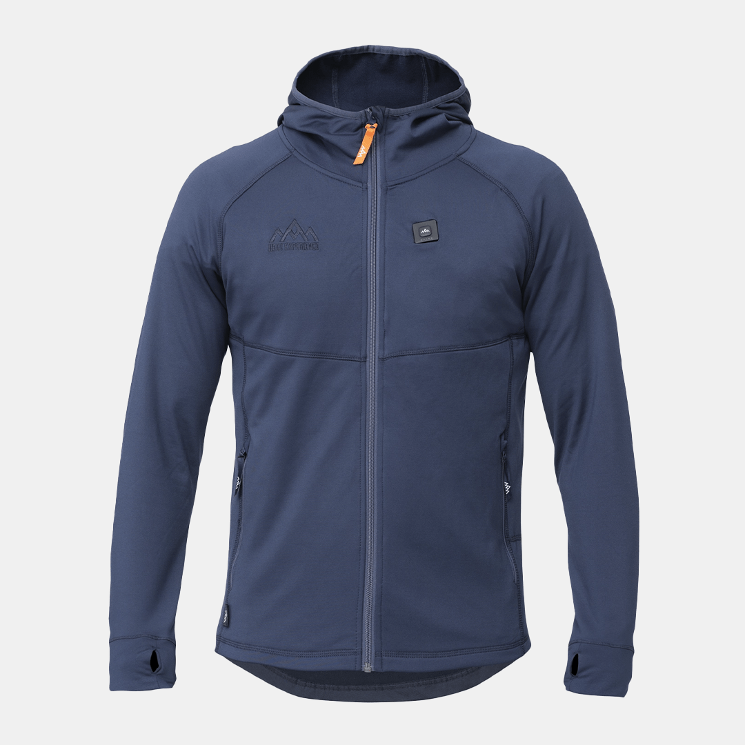 HeatX - Beheizter Anyday Zipfleece Herren Navy/Blau