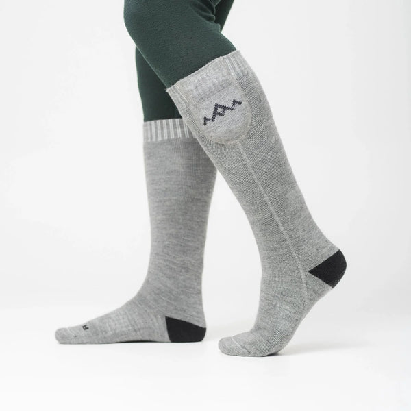 HeatX - Beheizte Socken Alltag Grau