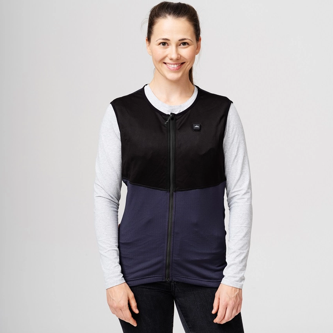 HeatX Wärmeweste Innenschicht Unisex – Navy/Schwarz