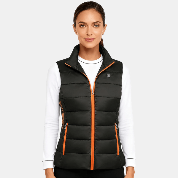 Savior Heat - Damen Wärmeweste Slim Fit mit wiederaufladbarem Akku