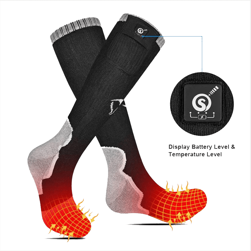 Savior Heat - Beheizte Socken mit wiederaufladbarem Akku
